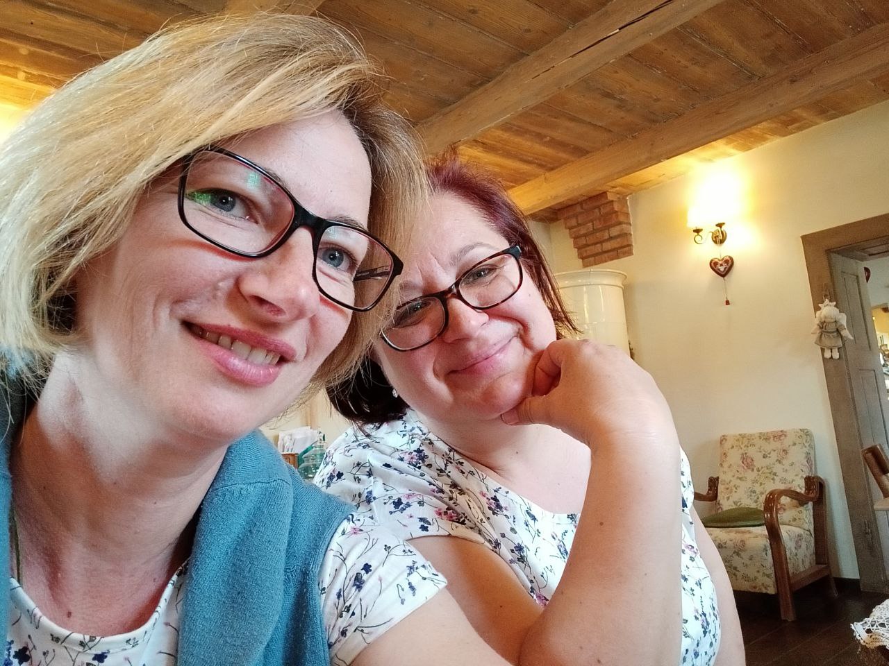 cukrászdás közös kép